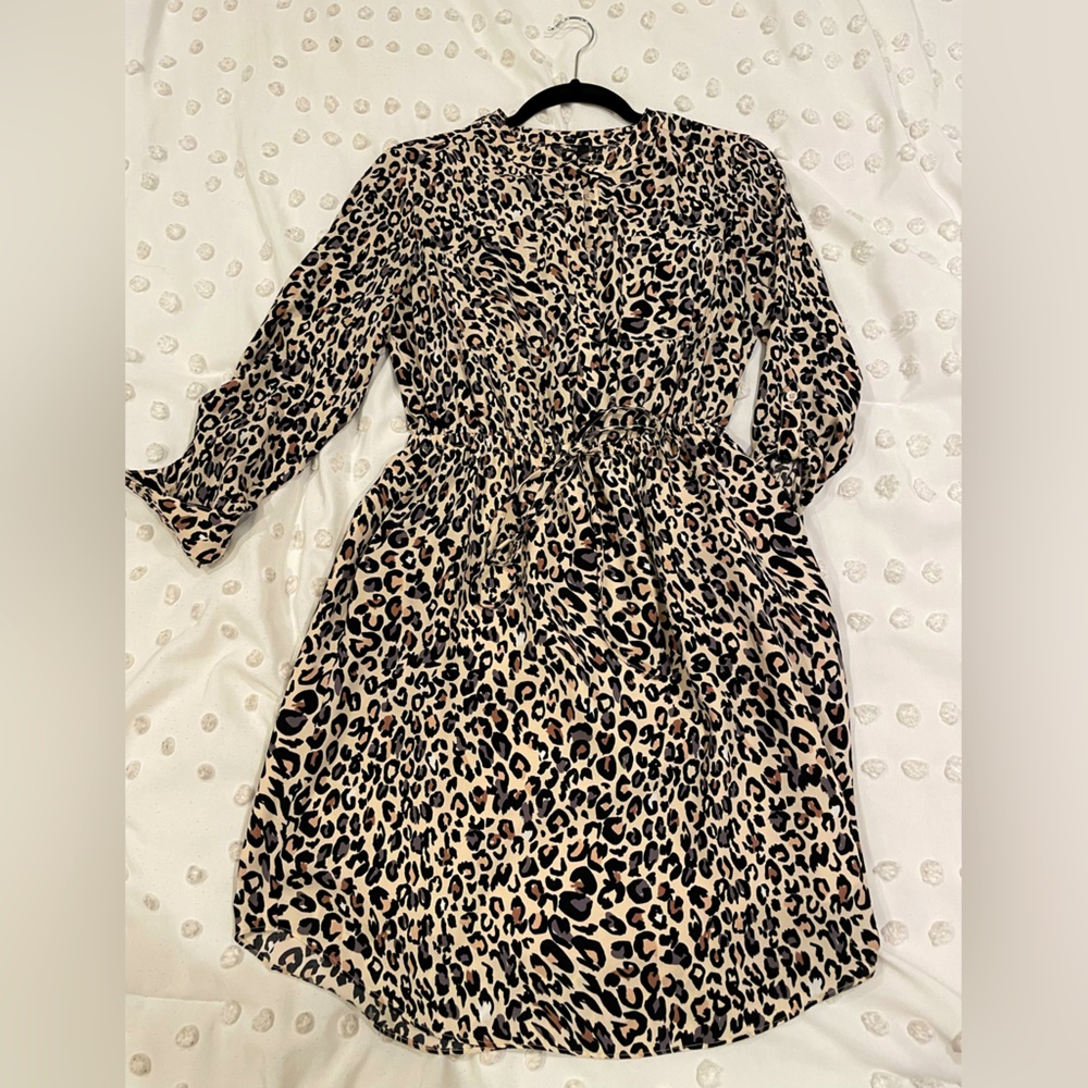 Size 6 Apt 9 Leopard Print Dress